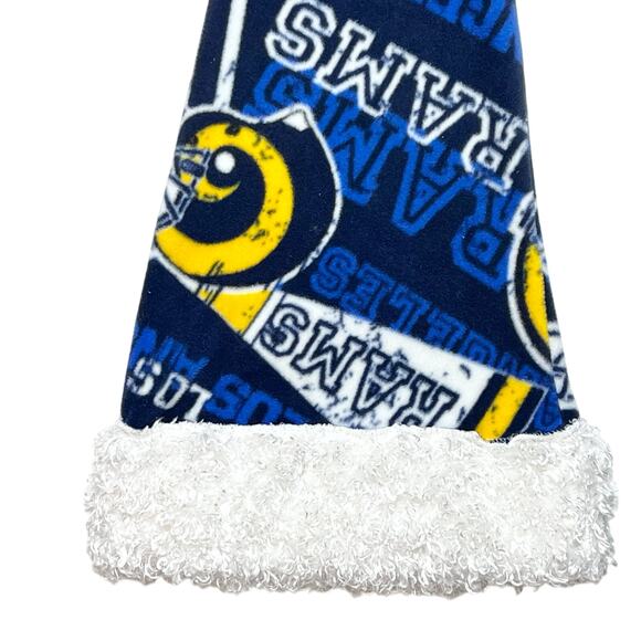 Los Angeles Rams Xmas Santa Hat NFL Christmas Retro Logo - Picture 2 of 6